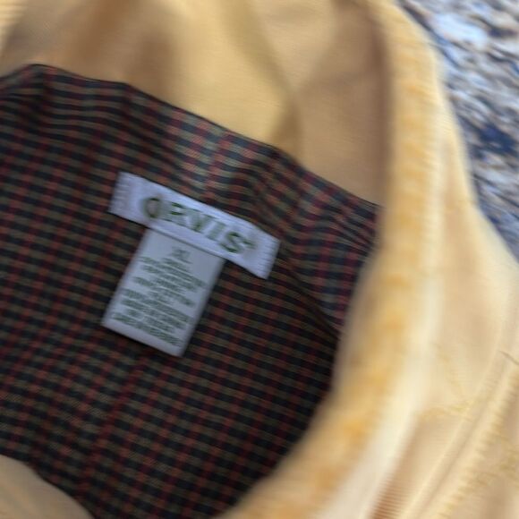 Orvis Mustard Yellow Women’s Mock Neck Quilted Vest Size XL - Picture 4 of 9